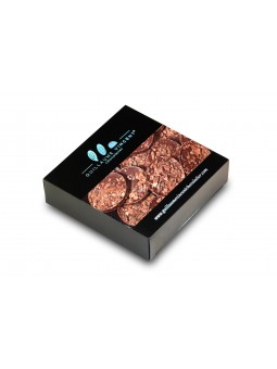 Palets de chocolat noir au...