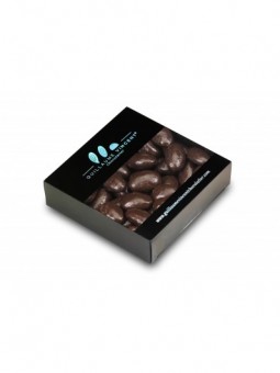 Amandes de Provence enrobées d'une fine couche de nougatine et de chocolat noir