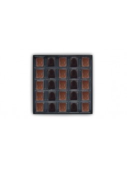 Coffret de 25 chocolats - Pralinés aux noisettes