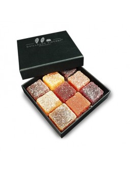 Coffret d'un assortiment de pâtes de fruit 32mm