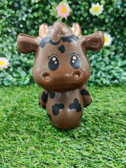 Vache décorée en chocolat...
