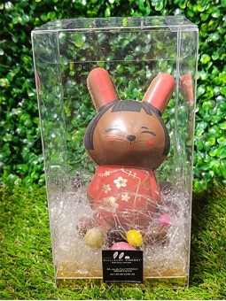 Lapine geisha en chocolat...