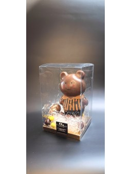 Ourson sportif en chocolat...