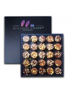Coffret de 25 Pralinés aux...
