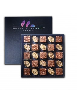 Coffret de 25 Pralinés noix...
