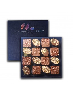 Coffret de 16 pralinés à la...