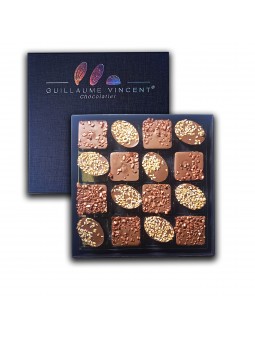 Coffret de 16 pralinés à la...