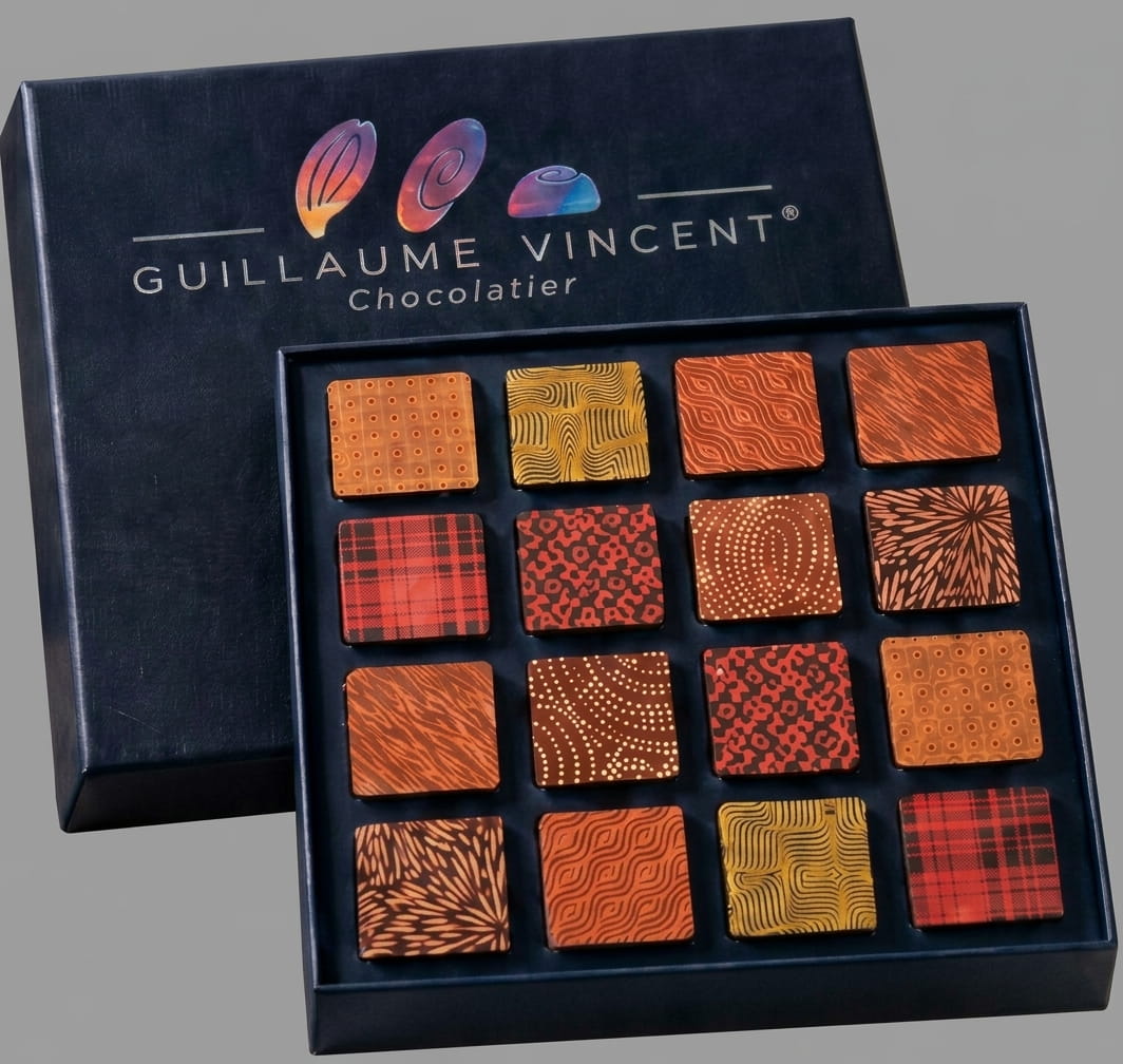 Coffret de chocolat Guillaume Vincent