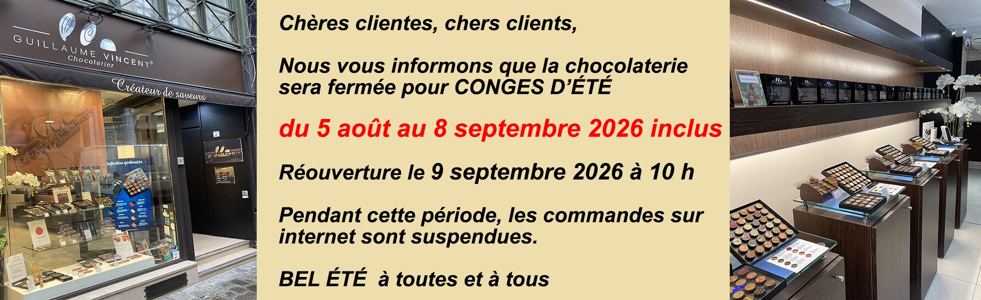 Congés été